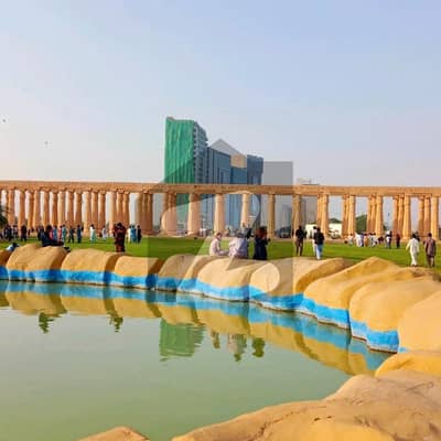 Bahria Orchard Lahore F1 Block 5 Marla Commercial Plot For Sale Open From Zero Advance Income Tax No Transfer Fee Best Investment Opportunity Ready For Construction On Ground Plot Good Location