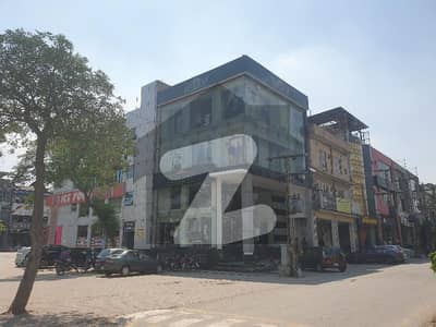 4 Marla Corner Hot Location Commercial Plaza Building For Rent Y Block Commercial DHA Phase 3 Lahore