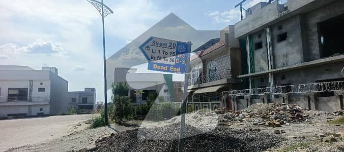 Plot For Sale Sector C3 10 Marla Possession Utilities Paid Near To Gate Bahria Enclave Islamabad