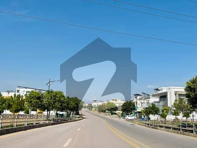 Plot For Sale In Sector C-2 Semi Corner Boulevard Possession Utility Map all charges Paid Bahria Enclave Islamabad