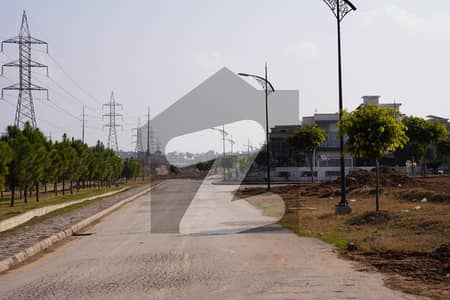 Plot For Sale In Sector C-2 Boulevard Possession Utility Map All charges Paid Near To Entrance Bahria Enclave Islamabad