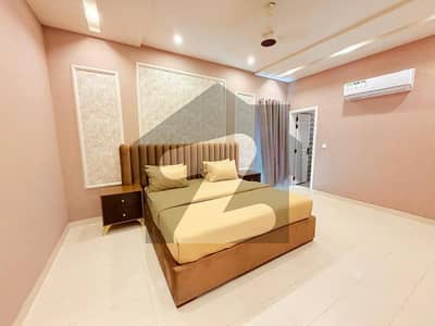 [1500 Sq. Ft] Brand New Luxury Fully Furnished Family Apartment Available For Rent In Eden Ex Air Avenue DHA phase 8 Lahore. 2 master bedroom commodition fully furnished. Only Rent [165,000]PKR with maintenance charger, wifi charges, lift charges.