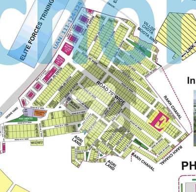 5 Marla plot in phase 6 block E