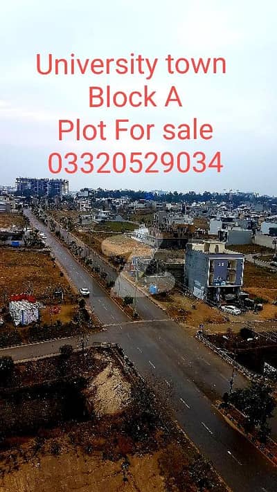 Block A University Town Islamabad Good Location Plot For Sale