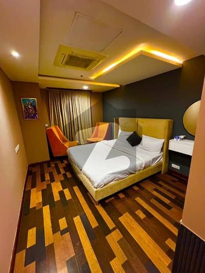 GOLD CREST MALL  Apparment 2 Bedroom  Soundproof System  LONG TIME SHORT TIME  Available Fully Furnished Apartment (1780) sq feet approx) available for rent on daily, weekly & monthly basis in Gold Crest Mall, DD Block. DHA Phase 04 Lahore