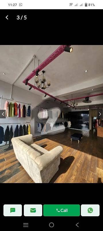 ڈی ایچ اے فیز 2 ڈیفنس (ڈی ایچ اے),لاہور میں 2 مرلہ Studio دکان 65.0 ہزار میں کرایہ پر دستیاب ہے۔