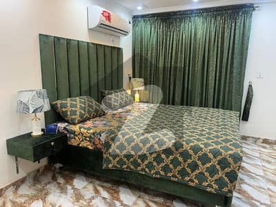 2 bed fully furnished luxurious apartment available in bahria town lahore