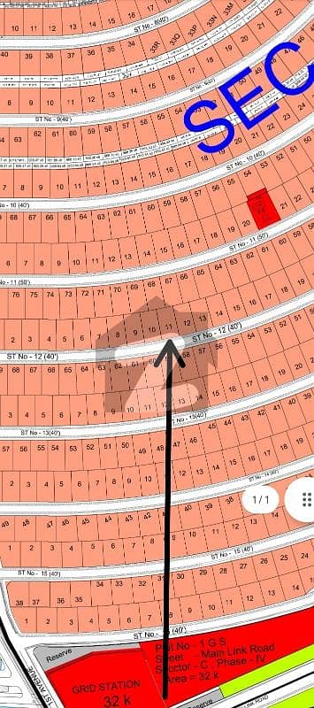 ڈی ایچ اے فیز 4 - سیکٹر سی ڈی ایچ اے ڈیفینس فیز 4,ڈی ایچ اے ڈیفینس,اسلام آباد میں 1 کنال رہائشی پلاٹ 3.35 کروڑ میں برائے فروخت۔