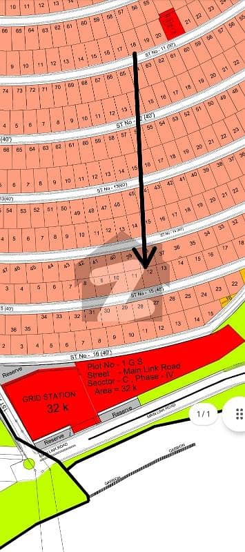 ڈی ایچ اے فیز 4 - سیکٹر سی ڈی ایچ اے ڈیفینس فیز 4,ڈی ایچ اے ڈیفینس,اسلام آباد میں 1 کنال رہائشی پلاٹ 3.05 کروڑ میں برائے فروخت۔