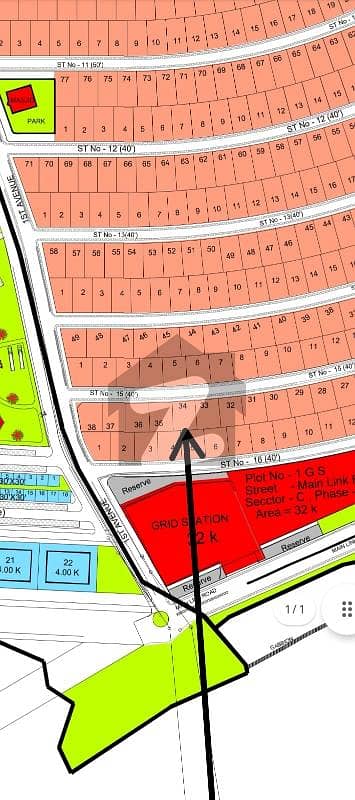 ڈی ایچ اے فیز 4 - سیکٹر سی ڈی ایچ اے ڈیفینس فیز 4,ڈی ایچ اے ڈیفینس,اسلام آباد میں 1 کنال رہائشی پلاٹ 2.75 کروڑ میں برائے فروخت۔