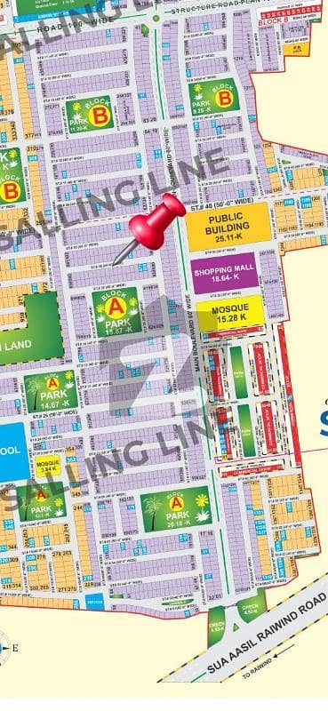 5 Marla Good Location Plot Block-A Available For Sale In Bahria EMC