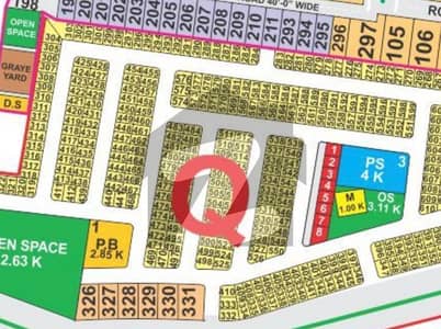 LDA City Lahore Q-BLOCK 5 MARLA Plot Available