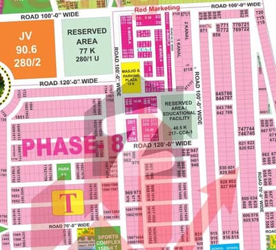 ڈی ایچ اے فیز 8 - بلاک ٹی فیز 8,ڈیفنس (ڈی ایچ اے),لاہور میں 2 کنال رہائشی پلاٹ 10.5 کروڑ میں برائے فروخت۔