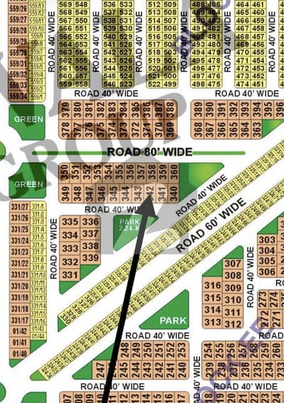 Citi Housing Phase 3 Block EE Ext In Prime Location Plot