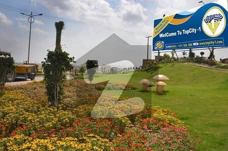 ٹاپ سٹی 1 اسلام آباد میں 10 مرلہ رہائشی پلاٹ 1.3 کروڑ میں برائے فروخت۔