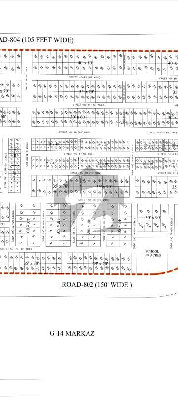 G-14/2 35x70 Street. 88 Out Class location