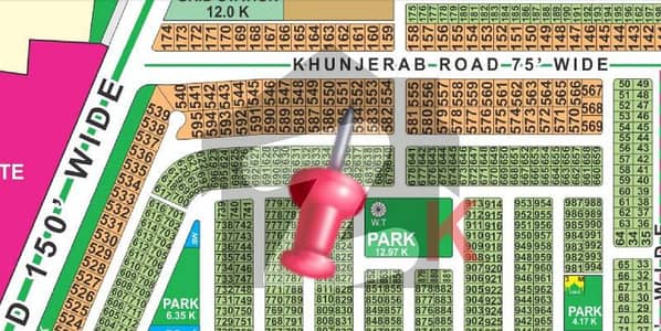 On 75ft Khunjrab Road 1 Kanal Residential Plot Available in Block K, LDA CITY Lahore. On 75ft Khunjrab Road 1 Kanal Residential Plot Available in Block K, LDA CITY Lahore.