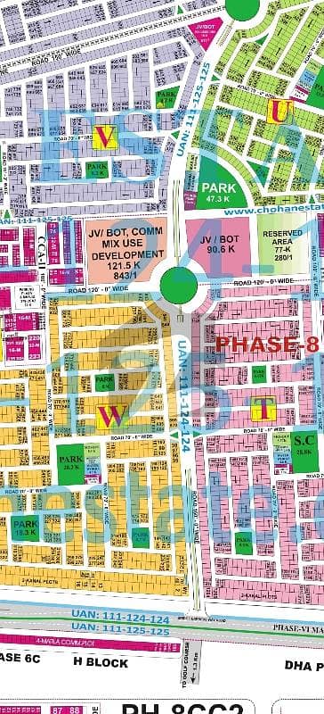 2 kanal plot phase 8 W-Block top location available for sale in DHA Lahore. owner 1on1 meeting
