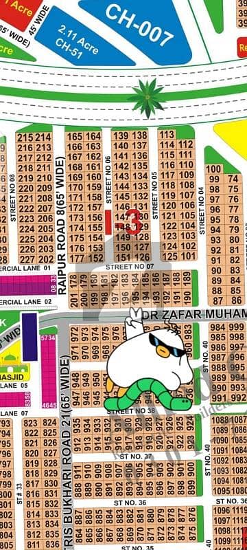 1 kanal plot for sale in sector I dha multan