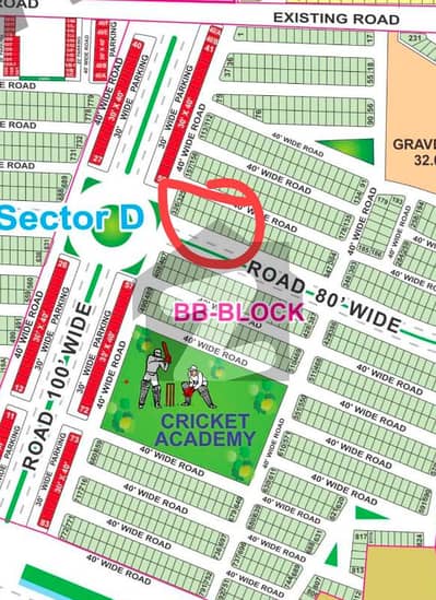 5 Marla Plot For Sale In Bahria Town Lhr