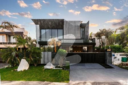 One Kanal Brand New luxury Ultra Modern design Fully Furnished House Available For Rent in DHA Phase 6 Hot location