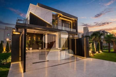 1 Kanal Top Quality Build Luxurious Beautiful Ultra Modern Design Villa With Basement For Sale In DHA Lahore Phase 7 Prime Location Very Reasonable Price