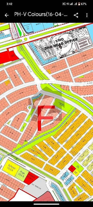 DHA phase 5 ISB SECTOR F 10 Marla plot Available for sale ideal location plot solid land.