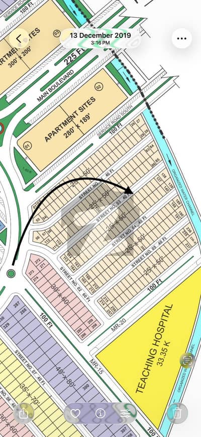 5 Marla Solid Plot ONLY @75 Lac In G Block, Sector B17 Islamabad.