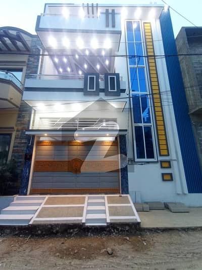 120 SQYD G+2 BRAND NEW DOUBLE STOREY HOUSE FOR SALE IN MODEL COLONY SHEET 27 NEAR AIRPORT AND MALIR CAN'T