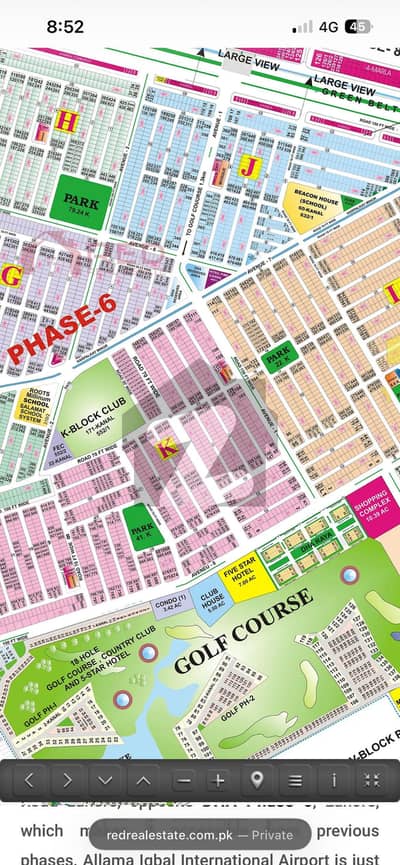 ڈی ایچ اے فیز 6 ڈیفنس (ڈی ایچ اے),لاہور میں 2 کنال رہائشی پلاٹ 16.5 کروڑ میں برائے فروخت۔ ڈی ایچ اے فیز 6 ڈیفنس (ڈی ایچ اے),لاہور میں 2 کنال رہائشی پلاٹ 16.5 کروڑ میں برائے فروخت۔