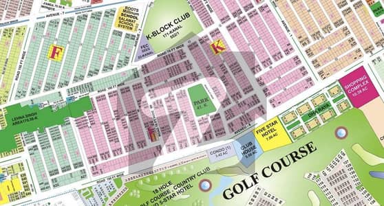21.50 Corner plot near Defence Raya walking distance vip location