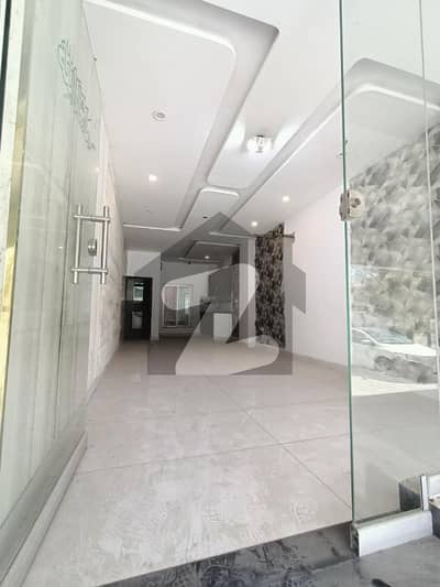 Ground Floor Commercial Shop Available For Rent In Sector E, Bahria Town Lahore.