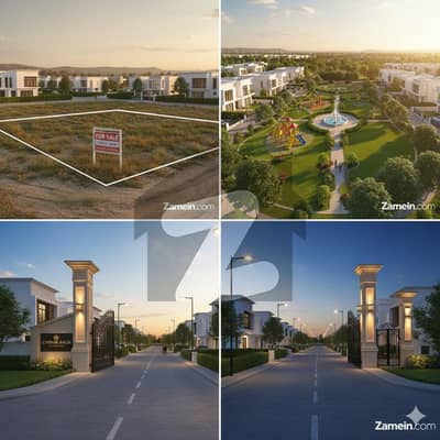 10 Marla Corner Open Form Plot For Sale In Toheed Block, Sector F Prime Location