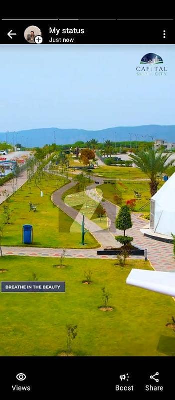 کیپٹل سمارٹ سٹی راولپنڈی میں 4 مرلہ کمرشل پلاٹ 2.2 کروڑ میں برائے فروخت۔