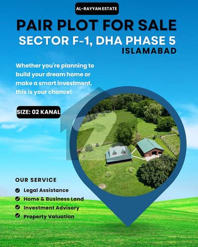 02 Kanal ADC Plot On Street 47, Sector F-01, Dha Phase 5, Islamabad