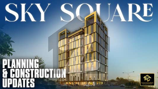 (In Sky Square) Book Your One bed Apartment With Only 19 Lac On Easy 2.5 year installment plan