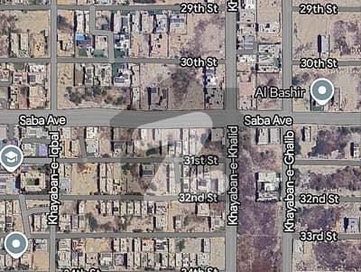 2000 Yds Plot On Saba Avenue, Zone A, Phase 8, DHA Karachi