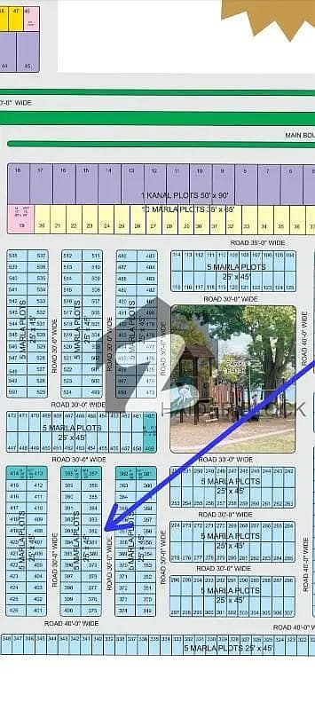 5 Marla Residential Plot Available For Sale In Haider Block Plot No. 382