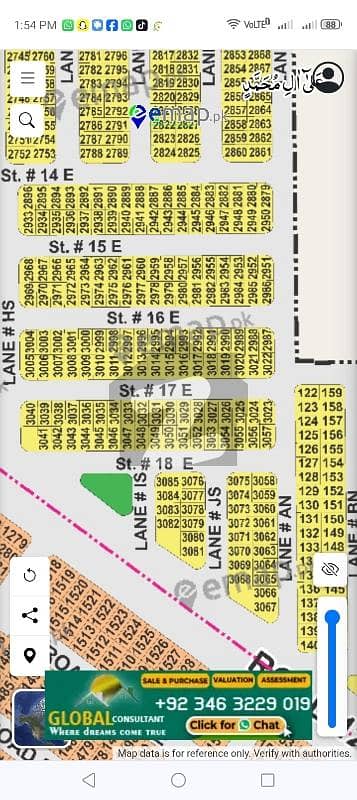 ڈی ایچ اے سٹی - سیکٹر 3 ای ڈی ایچ اے سٹی - سیکٹر 3,ڈی ایچ اے سٹی کراچی,کراچی میں 5 مرلہ رہائشی پلاٹ 45.0 لاکھ میں برائے فروخت۔