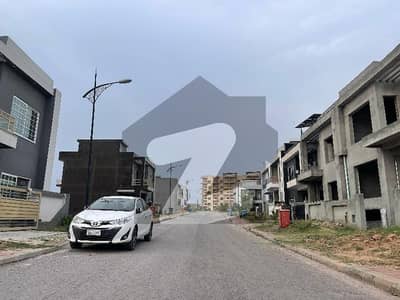 5Marla ideal location solid land boulevard category plot with stunning hills view