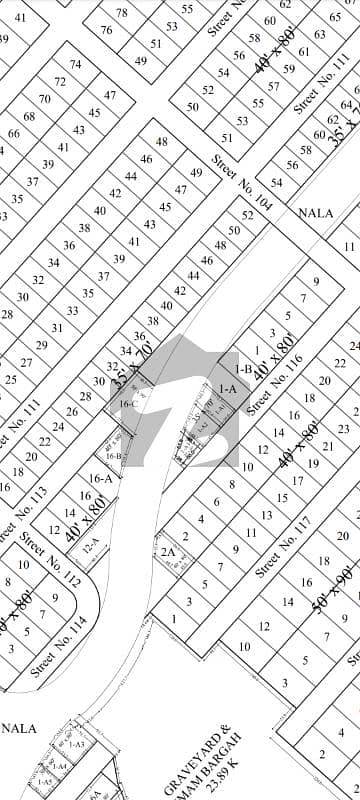 G-14/3 35x70 For Sale Back Open St. 111 out Class Plot