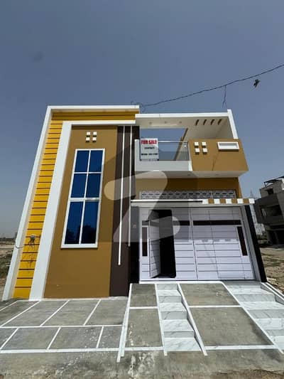 سعدی گارڈن - بلاک 2 سعدی گارڈن,سکیم 33,کراچی میں 2 کمروں کا 5 مرلہ مکان 1.6 کروڑ میں برائے فروخت۔