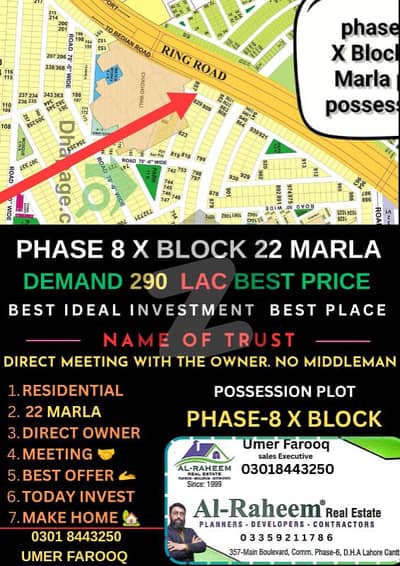 Phase 8 X 22 Marla possession plot available