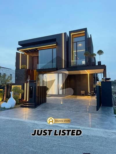One Kanal Brand New Luxury Ultra Modern Design Fully Furnished House Available For Rent In DHA Phase 7 Hot Location