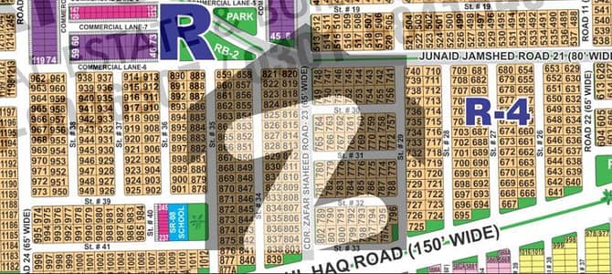 Prime Location Plot in Sector R-4 Near Kashmir Park & Jinnah Avenue | DHA Multan