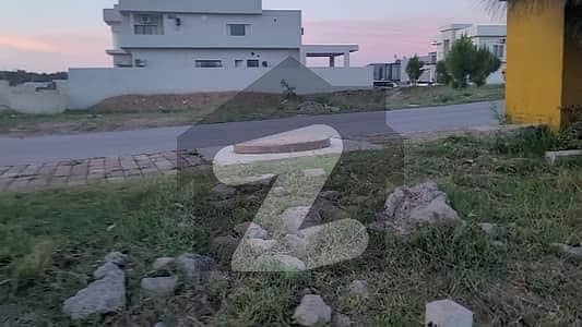 1 Kanal Corner Plot For Sale In DHA Sector B Full Heighted