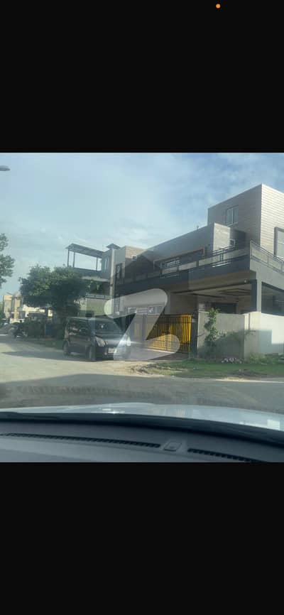 11.50 marla corner facing park Brand new house A block rahber