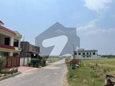 10 Marla Best Location Plot For Sale A Block Wapda Town Islamabad