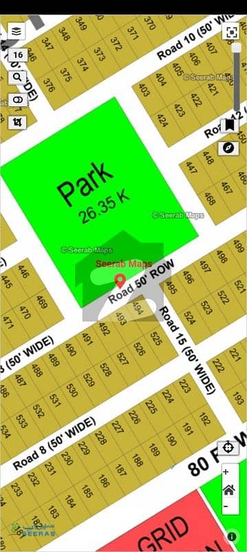 Investor Price + Corner + Park Face + Pairs + On Main Double Road + Near To Commercial + Direct Deal With Owner + 50 Plots ( Files ) Of 1 Kanal Are Available For Sale In A Block