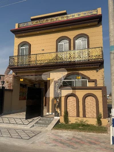 5 marla B block facing park house for sale . .